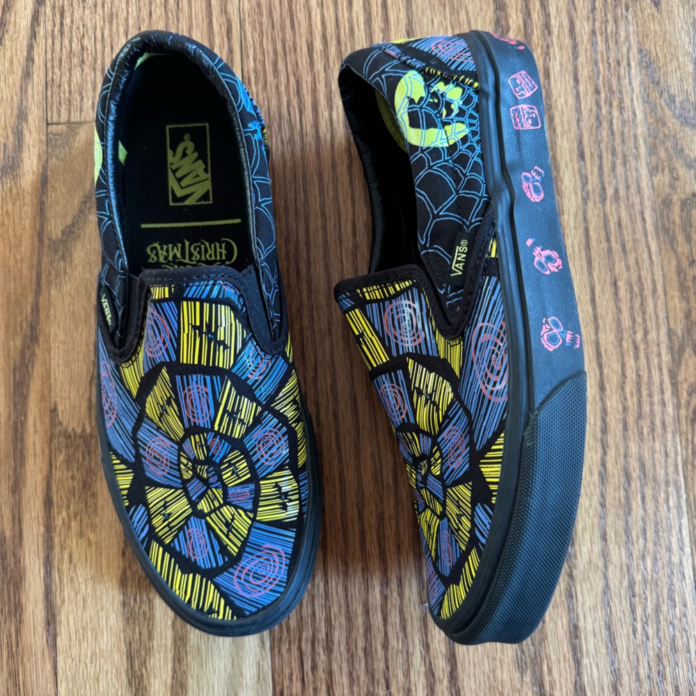 Vans Slip On x The Nightmare Before Christmas Oogie Boogie (2019) M 6.5  W 8